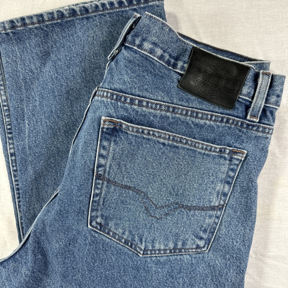 Harley Davidson Jeans Mens 36x30 Bootcut Biker Denim Pants Motorcycle Denim